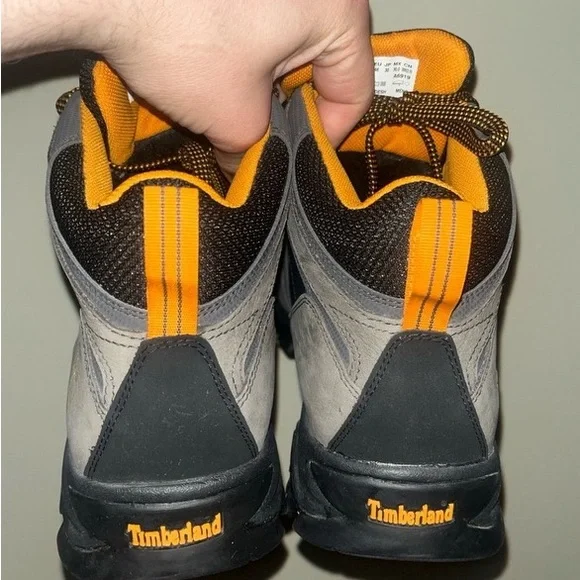 Timberland Mt. Maddsen Waterproof Mid Medium Grey Boots - Picture 2 of 7